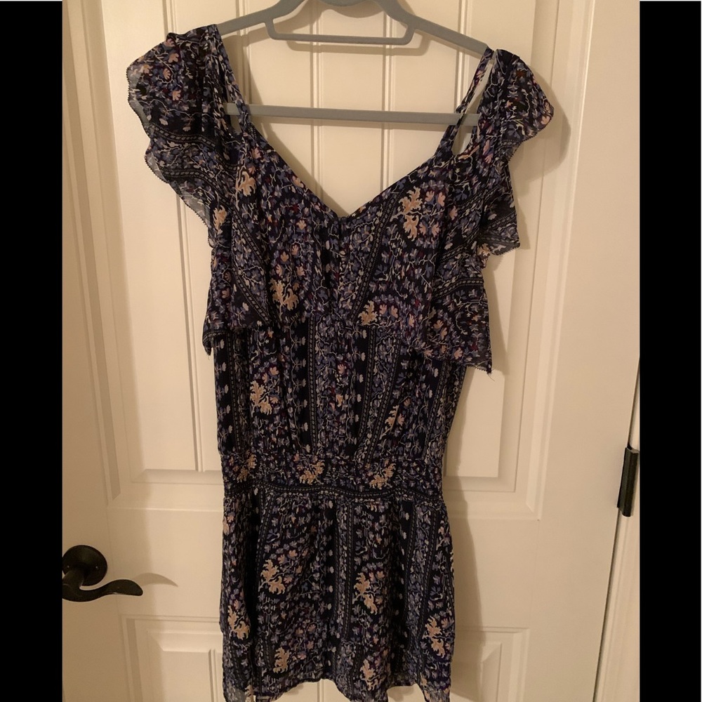 Paige silk mini dress